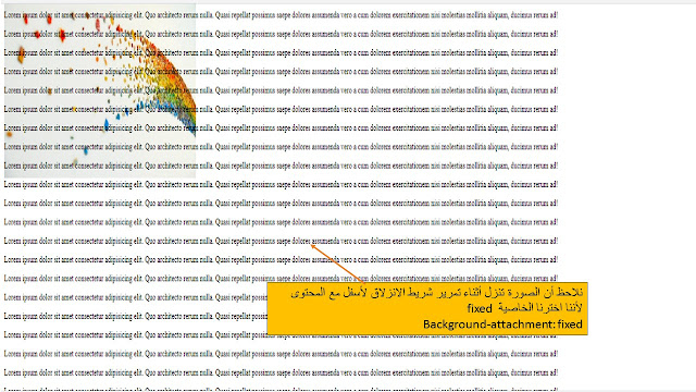 تعيين صورة لخلفية الصفحة web page image باستخدام CSS