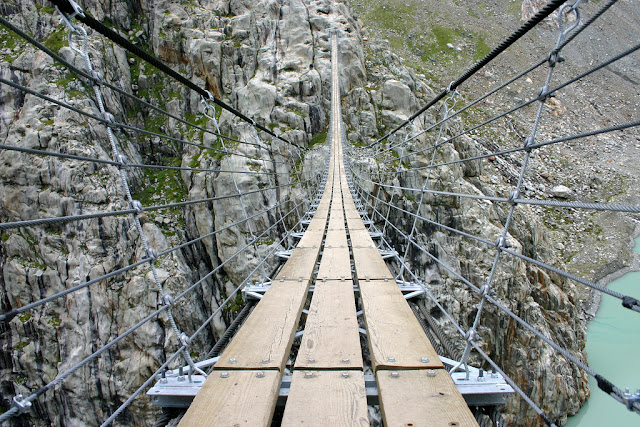 Terrifying Trift: Trift Bridge, Gadmen, Switzerland