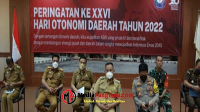 Bupati Lampung Selatan Hadiri Peringatan Hari Otonomi Daerah Ke XXVI 