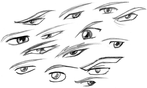 anime eyes pictures. how to draw anime eyes closed