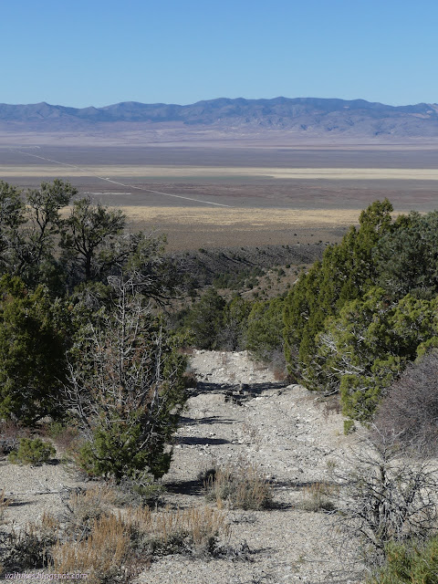 015: rocky road with a lot of valley behind