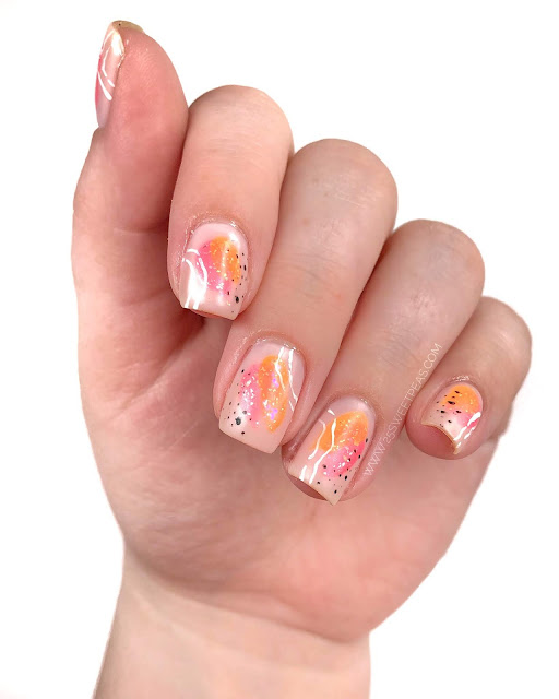 Easy Abstract Nail Art - 25 Sweetpeas