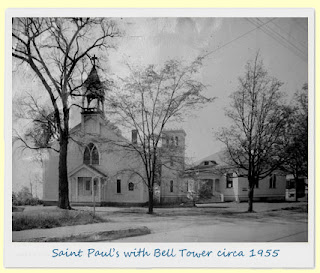 Saint Pauls with Bell Towere circa 1955