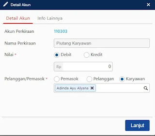 Cara Mencatat Piutang Karyawan dan Pelunasannya di Accurate Online