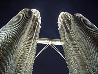 Petronas Twin Towers, in Kuala Lumpur, Malaysia