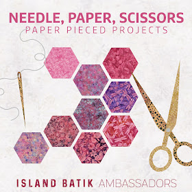 Island Batik ambassador challenge - paper piecing