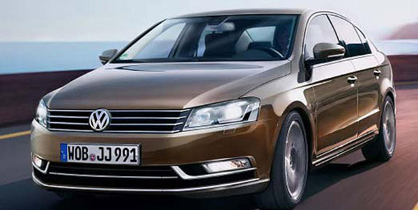 Apparently, new Volkswagen Passat will look so. In Internet appear a first 