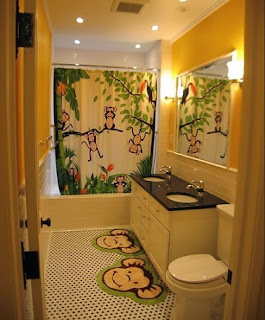 Decoración de baño para niño