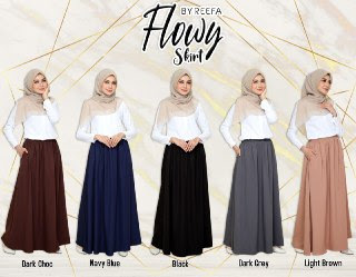 SKIRT MUSLIMAH CANTIK BYREEFA