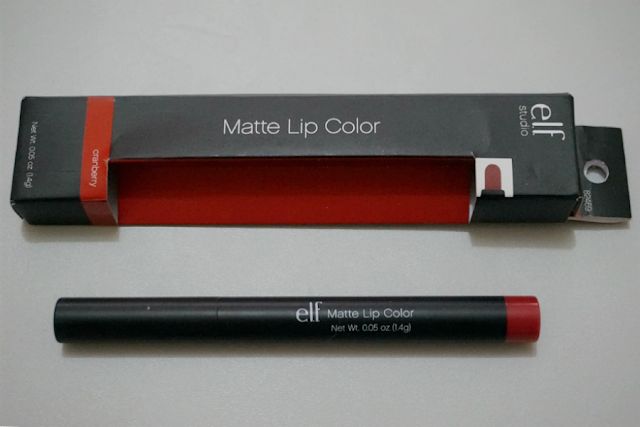e.l.f. Studio Matte Lip Color in Cranberry