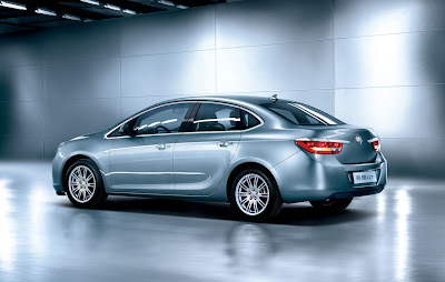 2012 Buick Verano Rear Angle View
