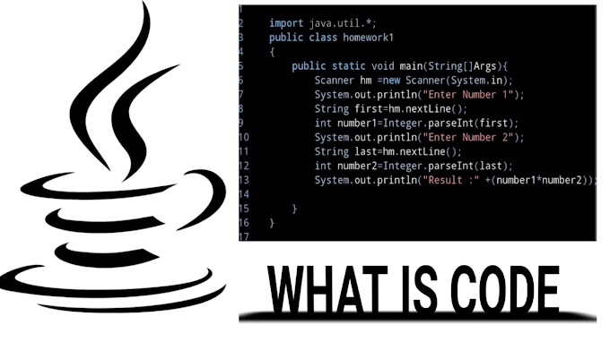 ChaPteR 2️⃣ What is code :- what is code in java language?