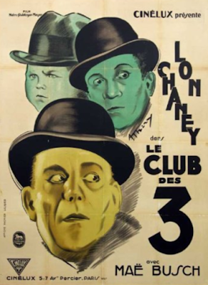 Lon Chaney Harry Earles Victor McLaglen silent movie poster