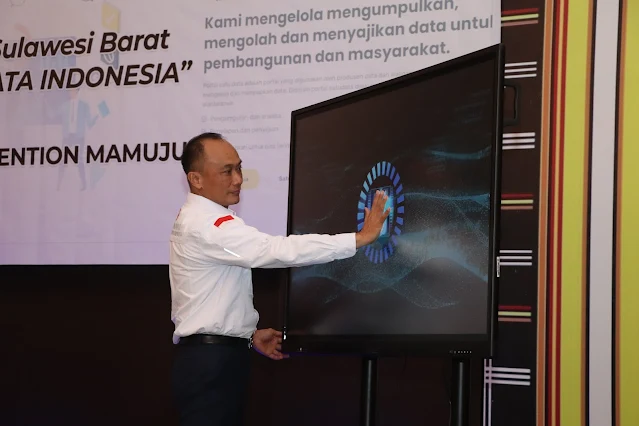 Pemprov  Sulbar Launching Aplikasi SAPOTA, Pj Gubernur, Prof Zudan Dorong Satu Data Sulbar Untuk Kesejahteraan Masyarakat