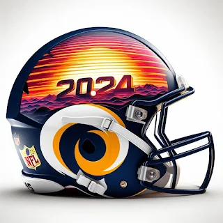 Los Angeles Rams 2024 Concept Helmets