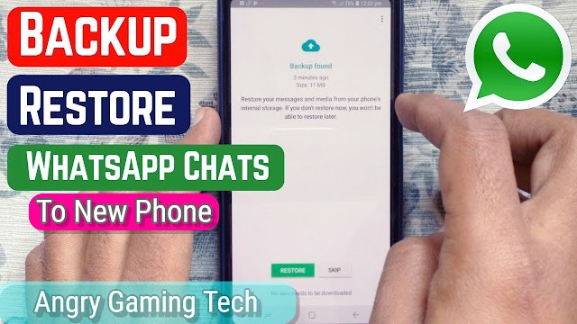 How to Backup WhatsApp Data to New Phone