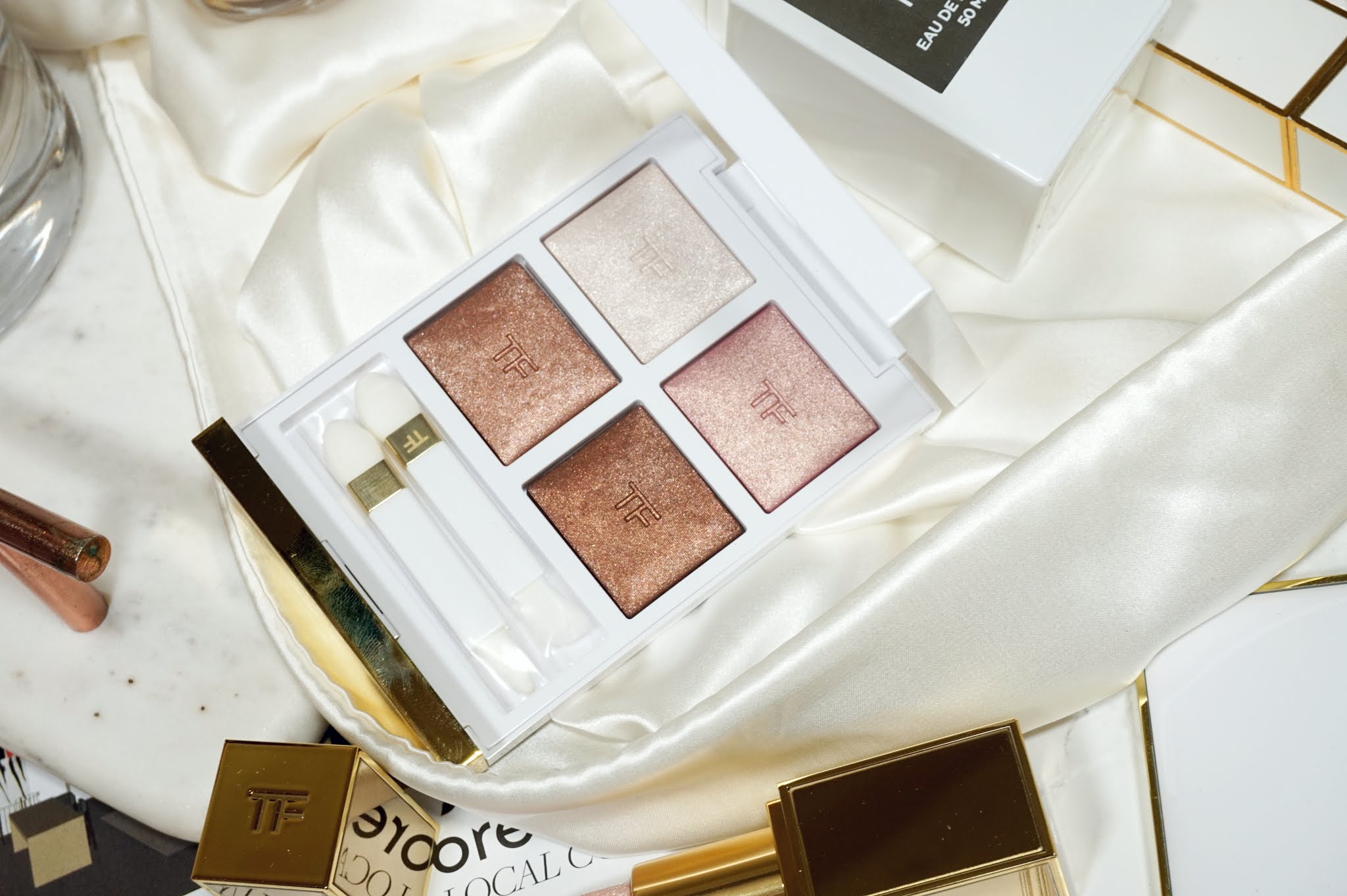 Tom Ford Soleil Neige First Frost Eye Color Quad Review and Swatches