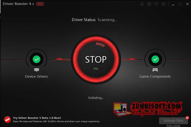 Cara Mudah Install Driver Laptop dengan IObit Driver Booster