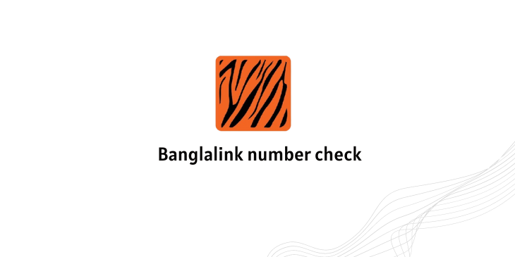 Banglalink number check