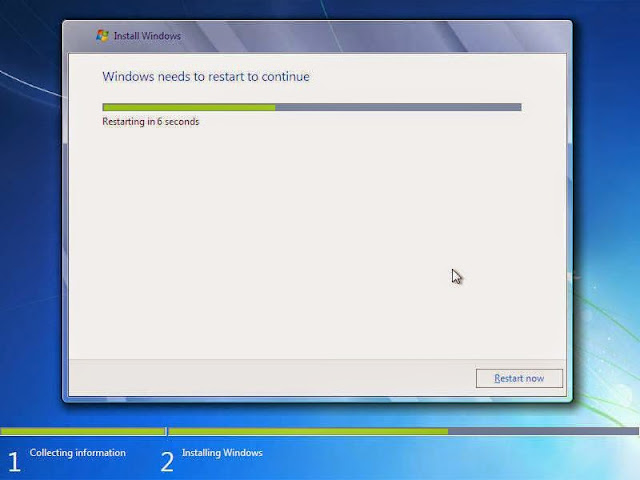 Cara Instal Windows 7 yang benar disertai gambar