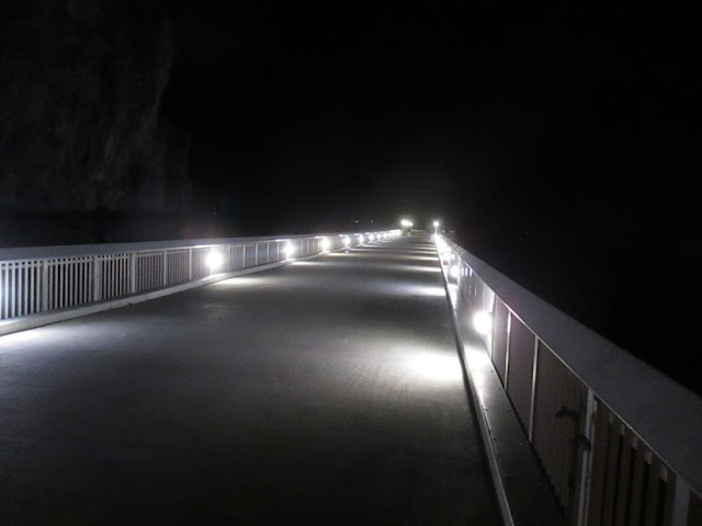 The Trinidad Pier at Night... After having dinner at that excellent restaurant, I took a stroll on the pier... Trinidad is a Few Miles North of Eureka on Highway 101 in Northern California... Go eat a Salmon!