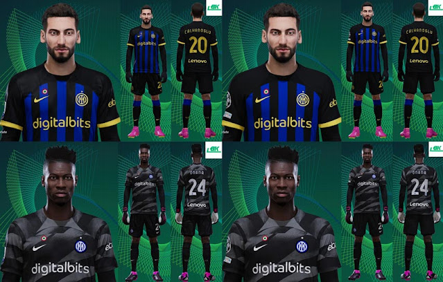 Inter Milan Kit 23-24 Leaked For eFootball PES 2021