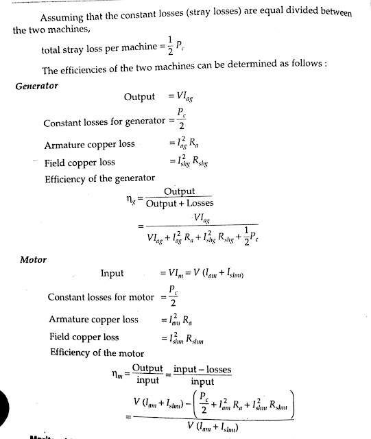 The efficiency of the Generator And Motor