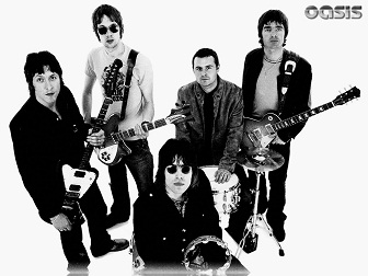 English Rock Band Oasis Poster