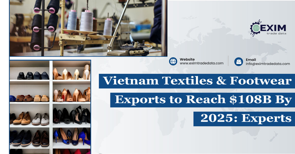 vietnam textiles and foortwear exports data