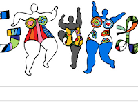 Niki de Saint Phalle ada di Google Doodle hari ini