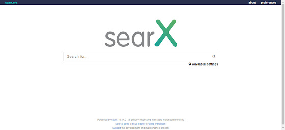 محرك بحث Searx