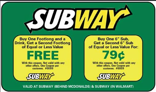 subway coupons 2018