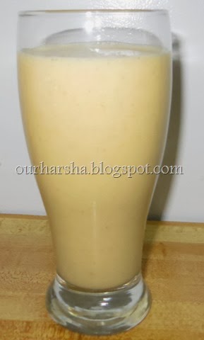 Peach oats milkshake (1)