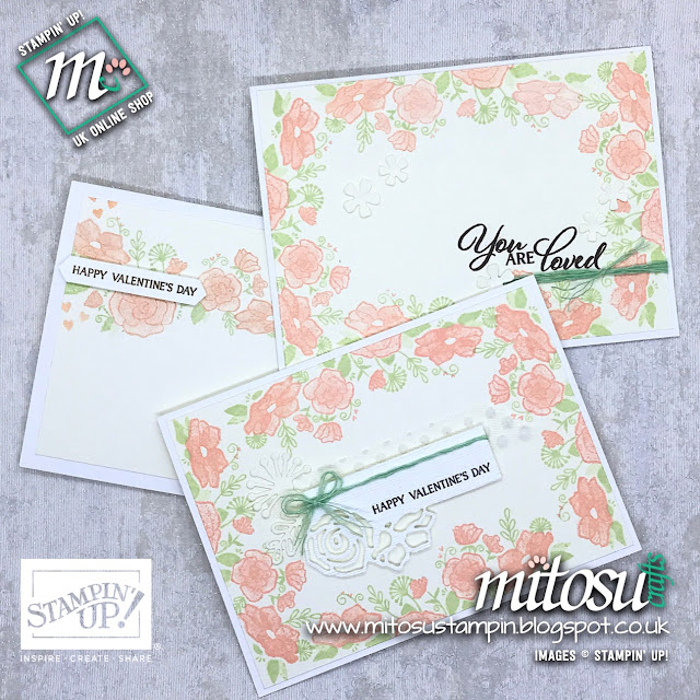 Stampin' Up! Forever Lovely Flowers Bundle Card Idea. Order from Mitosu Crafts UK Online Shop