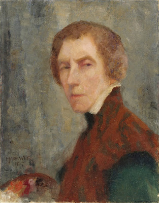 Autoportrait (1917), Maria Wiik