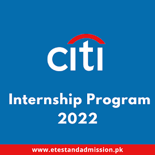 Citi Bank Internship Program 2022