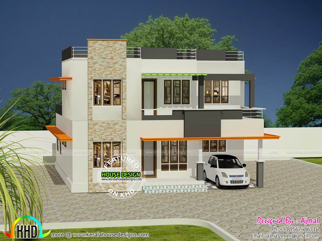 20 lakhs house in Kerala Kerala home design and floor 
