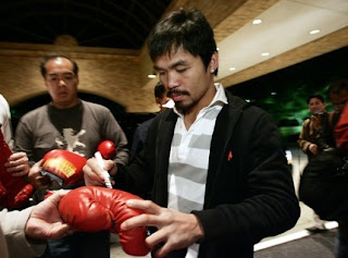 Pacquiao vs Clottey Poster