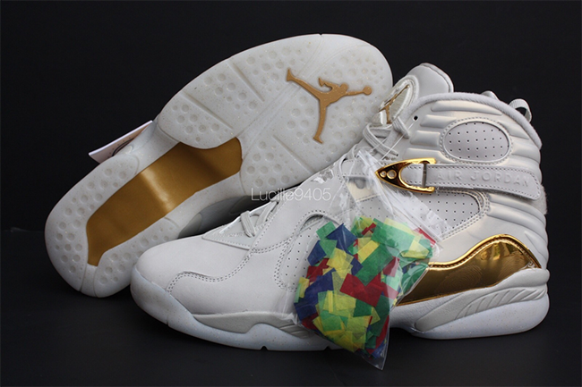 Champagne Jordan 8 Championship