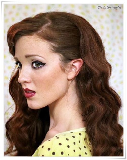 Retro Hairstyles, short hair, long hair, retro hairstyles how to, retro hairstyles with bangs