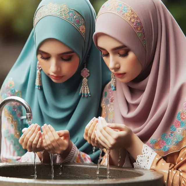 Kann man Wudu mit Make-up machen, Wudu,
