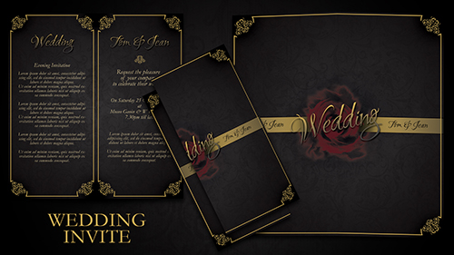 How To Make Simple And Elegant Wedding Invitations In Photoshop