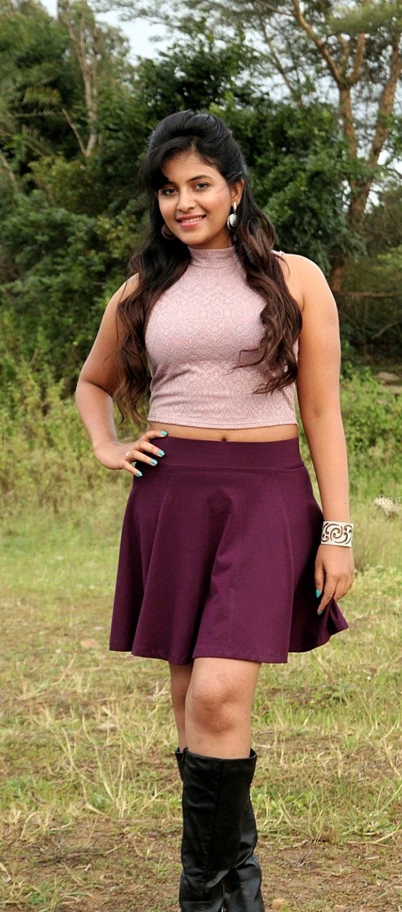 Actress Anjali Short Drees