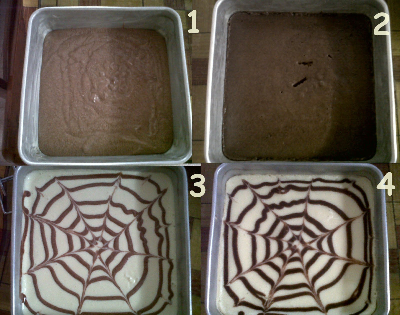 .Wany Salleh.: Resepi Chocolate Cheese Cake :)