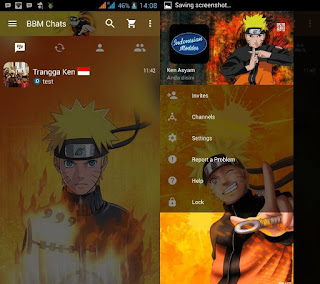 BBM Mod Naruto v2.12.0.11 Apk Terbaru 2016