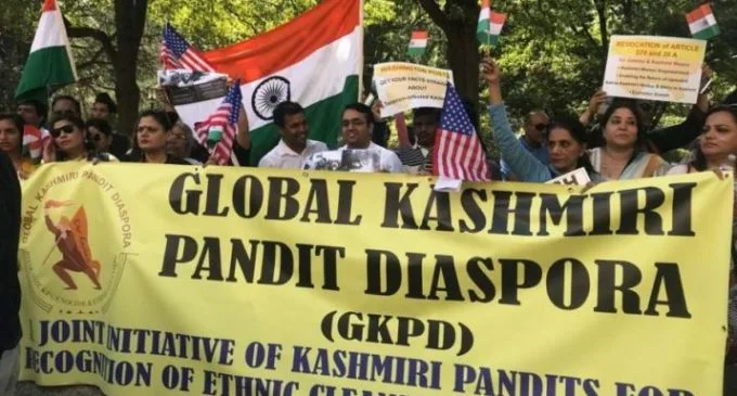 International coordinator of Global Kashmiri Pandit Diaspora