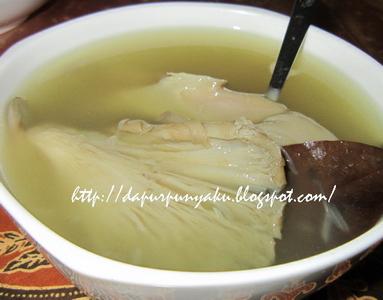 aneka resep masakan Sayur Bening Jamur 