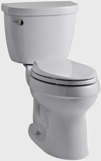 Cimarron Comfort KOHLER K-3589-0 Cimarron Comfort Height Elongated 1.6 gpf Toilet