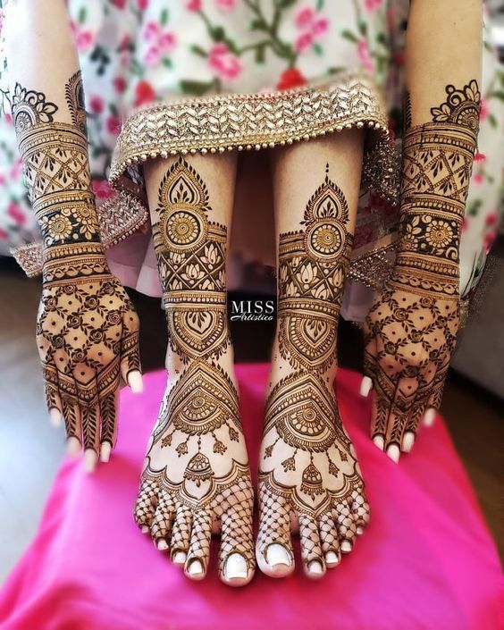 Bridal Dulhan Mehndi Design