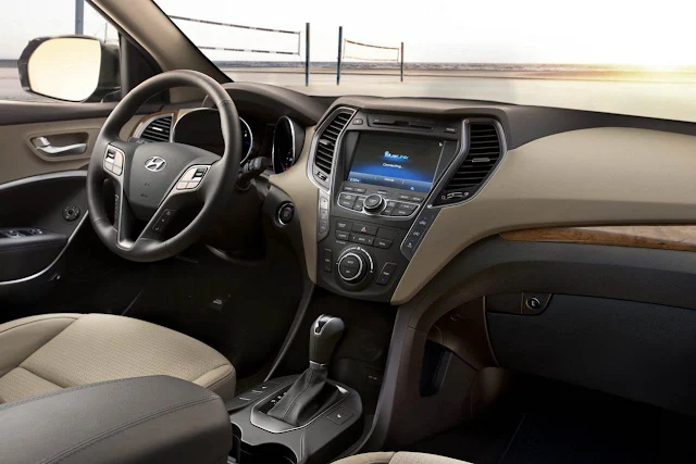 nova hyundai veracruz 2014 - Grand Santa Fé 7 lugares - interior